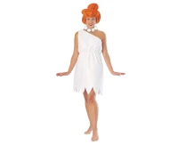 Role play-set for adult Wilma Flinstone (dress, necklace and headpiece), one size